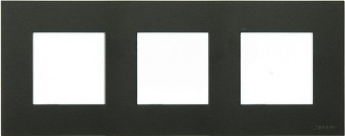 Рамка универсальная ABB Niessen Zenit 3-м. 6 мод. N2273 AN антрацит картинка